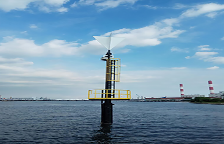 NAVIGATION BUOY & TOWER AT PESEK BASIN